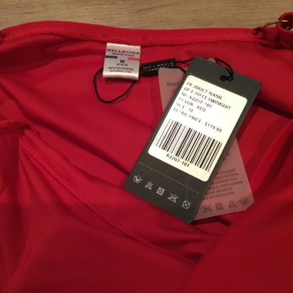 Women's High Neckline One Piece Cross Back Bathing Suit - Picture 7 of 7